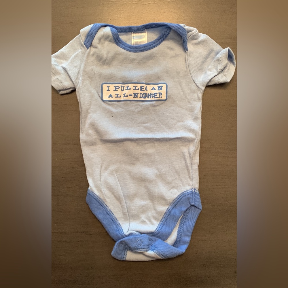 Graphic Onesie 3-6 months